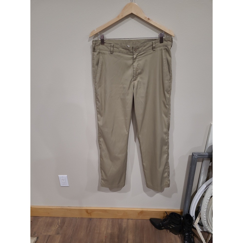 Nike Golf Dri Fit Tan pants Men's‎ SZ 32x30 Outdoor comfort Tan Athletic